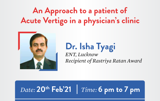 An Approach to a patient of Acute Vertigo in a physician’s clinic