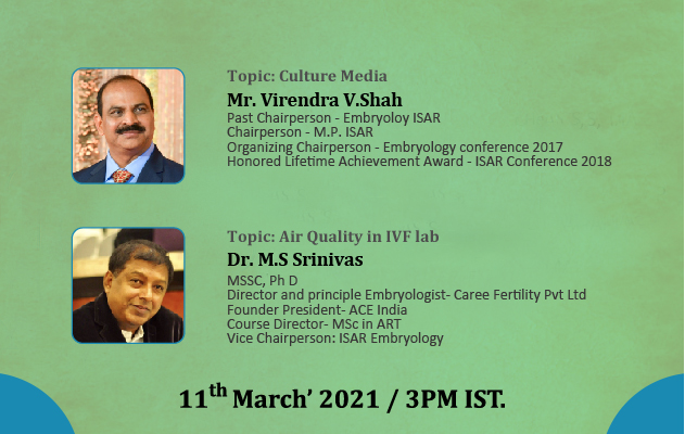 How to select Air handling unit and  culture media for IVF Lab 