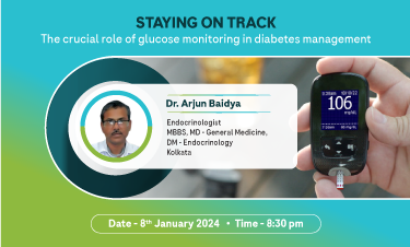 STAYING ON TRACK : The crucial role of glucose monitoring in diabetes management 13