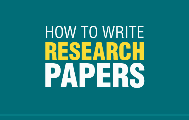 How to Write Research Papers